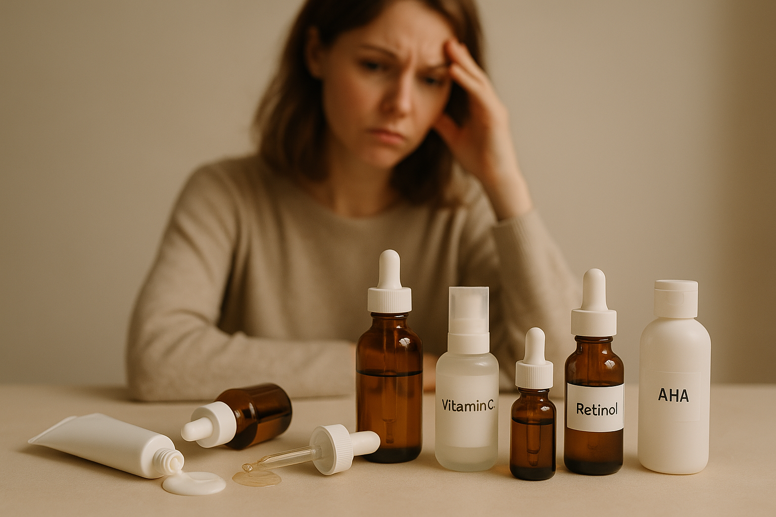 Cum să Combini Corect Ingredientele Active în Skincare