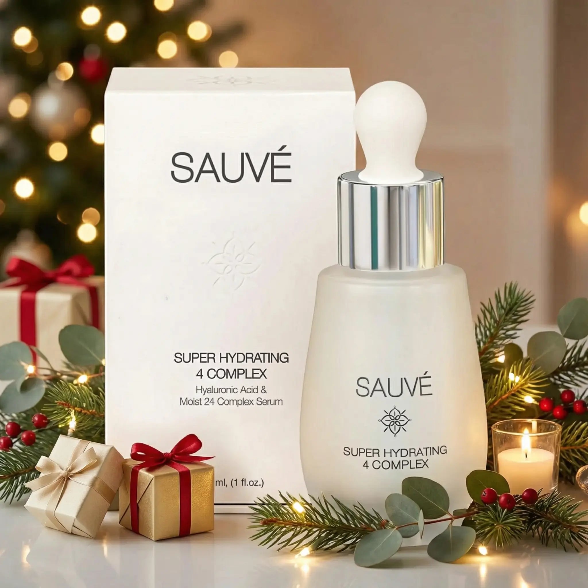 Super Hydrating 4 Complex - Ser cu 4 tipuri de acid hialuronic pentru hidratare stratificată