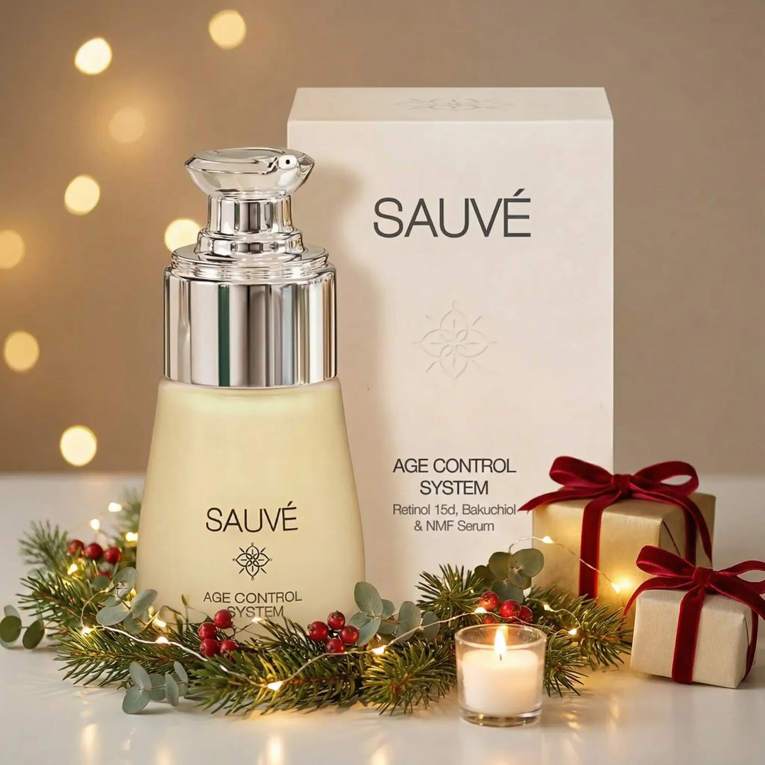 Age Control System - Ser anti-aging cu Retinol 15D și Bakuchiol pentru ten mai ferm și uniform