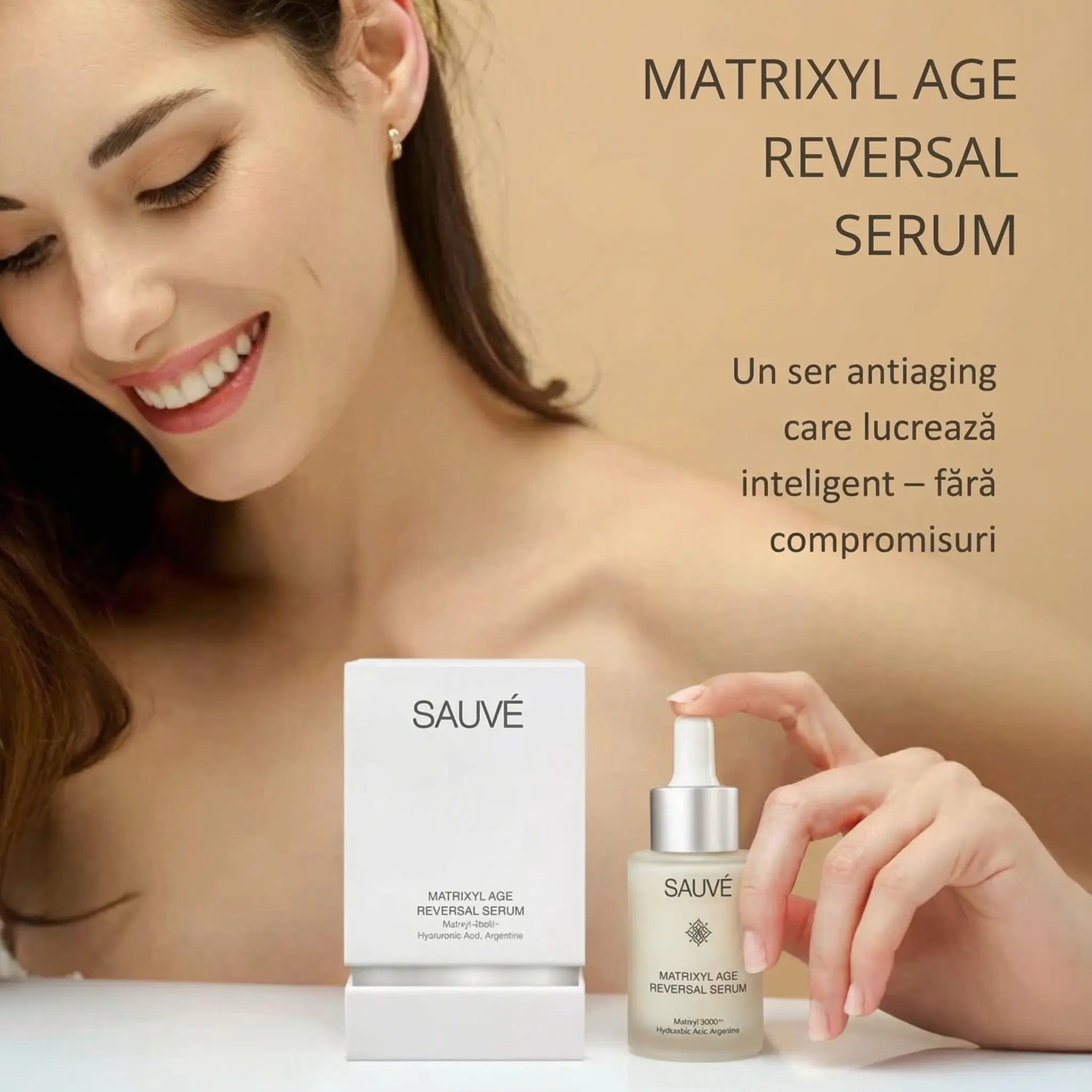 Matrixyl Age Reversal – Ser anti-aging cu peptide Matrixyl 3000 și acid hialuronic