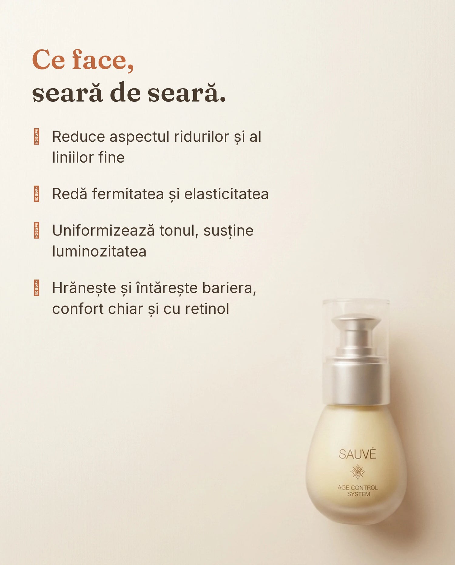 Age Control System - ce face: reduce ridurile, redă fermitatea
