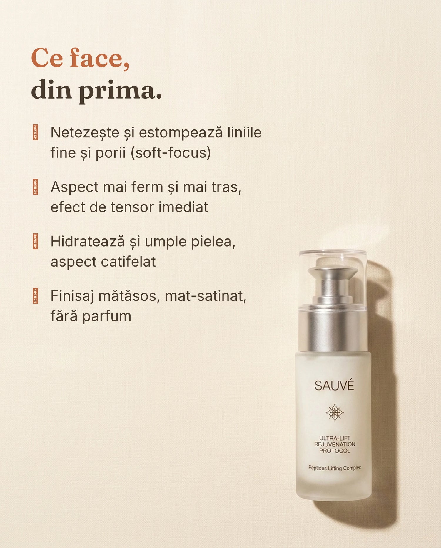 Ultra-Lift - ce face: netezire instant, efect de lifting