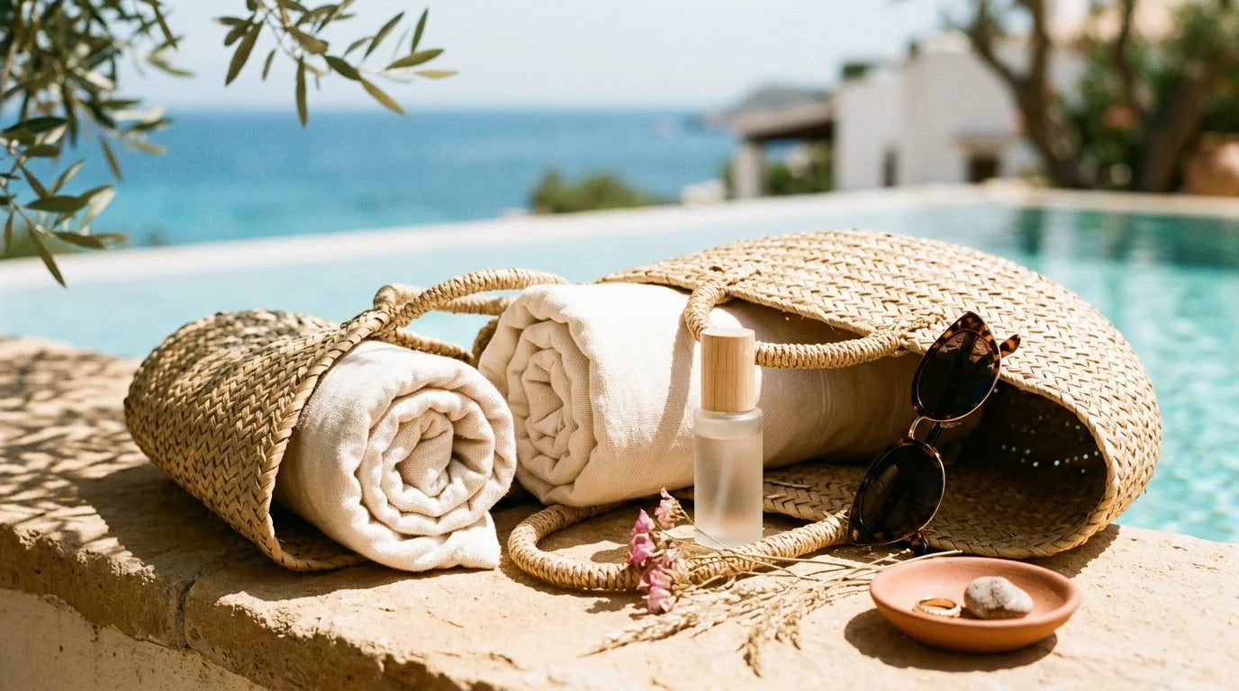 Tips & Tricks: Skincare minim de vacanță. Ce bagi (de fapt) în geanta de plajă.