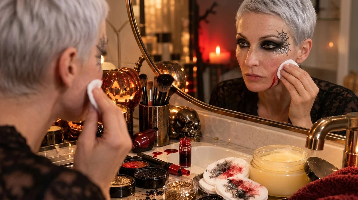 Tips & Tricks: Vopseaua de față, sclipiciul și sângele fals: ce pui pe piele de Halloween și cum le scoți fără să plătești o săptămână
