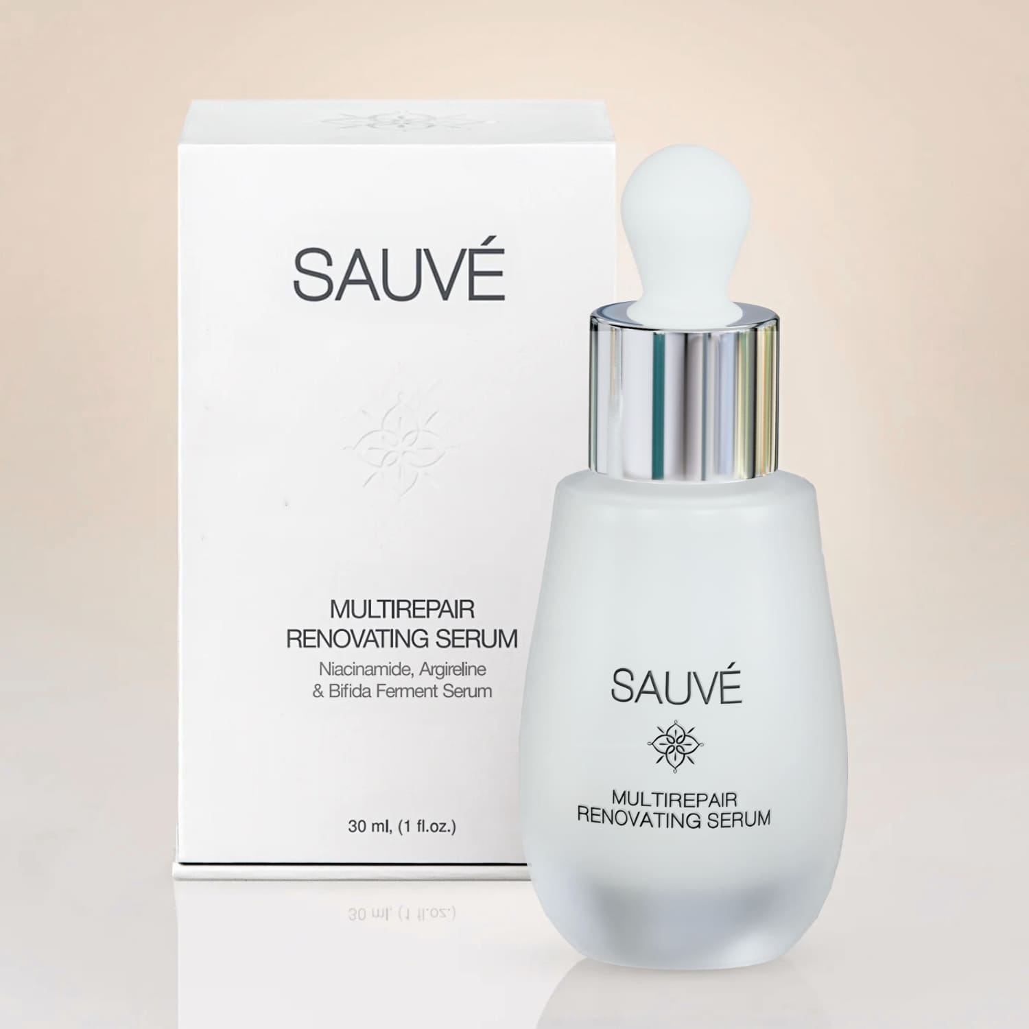 Multi Repair Renovating Serum - Ser probiotic cu niacinamidă, peptide și colagen vegetal