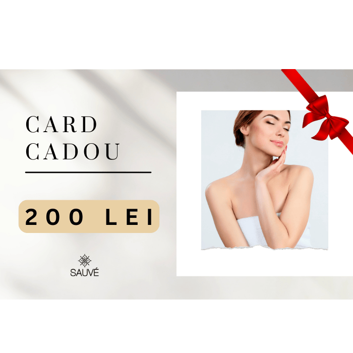 200 lei Card Cadou - Sauvé - Authentic Skincare