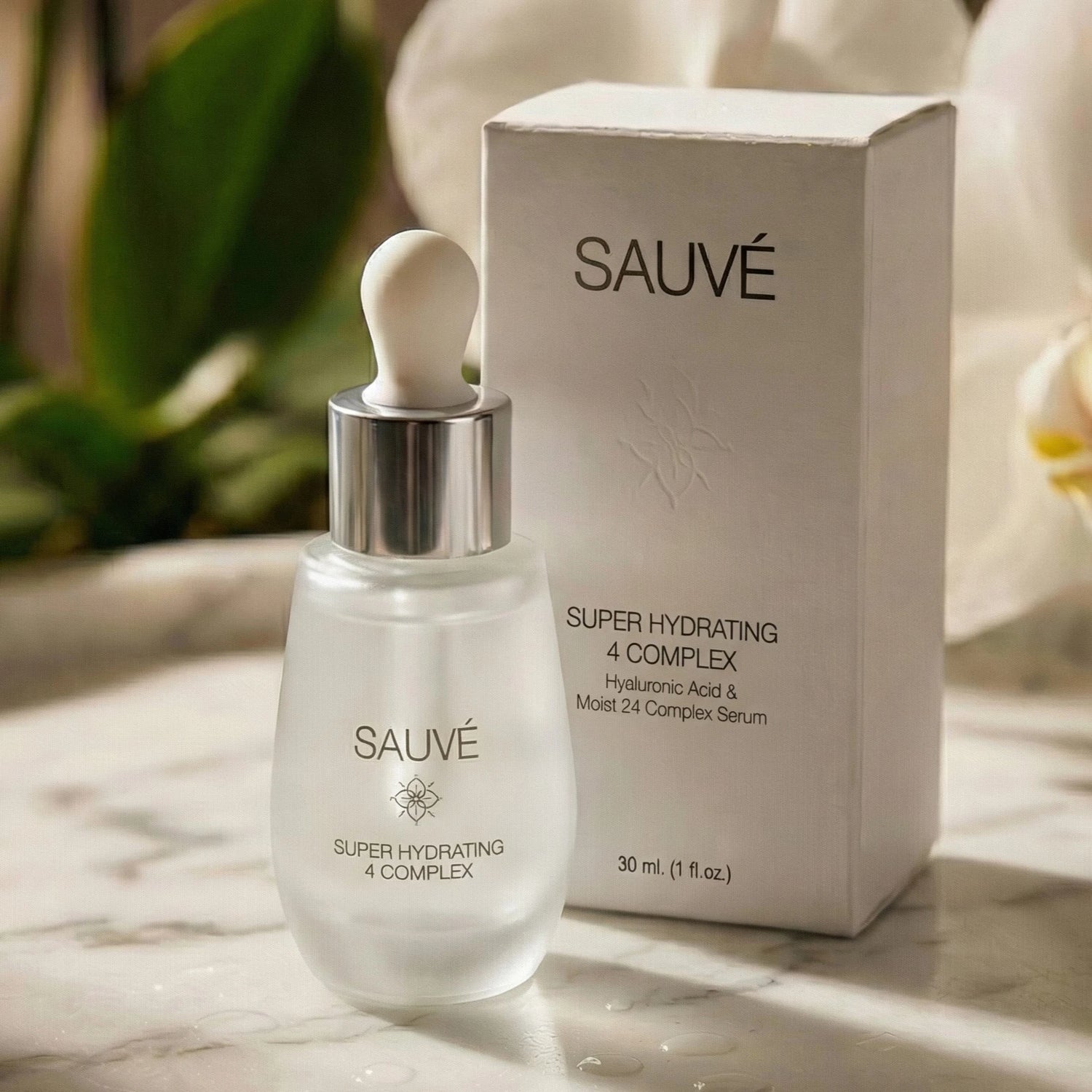 Super Hydrating 4 Complex - Ser cu 4 tipuri de acid hialuronic pentru hidratare stratificată