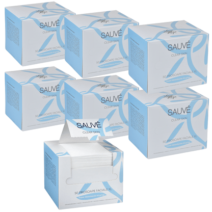 Prosoape Faciale XL din Vâscoză Super Absorbante de Unică Folosință Clear Skin