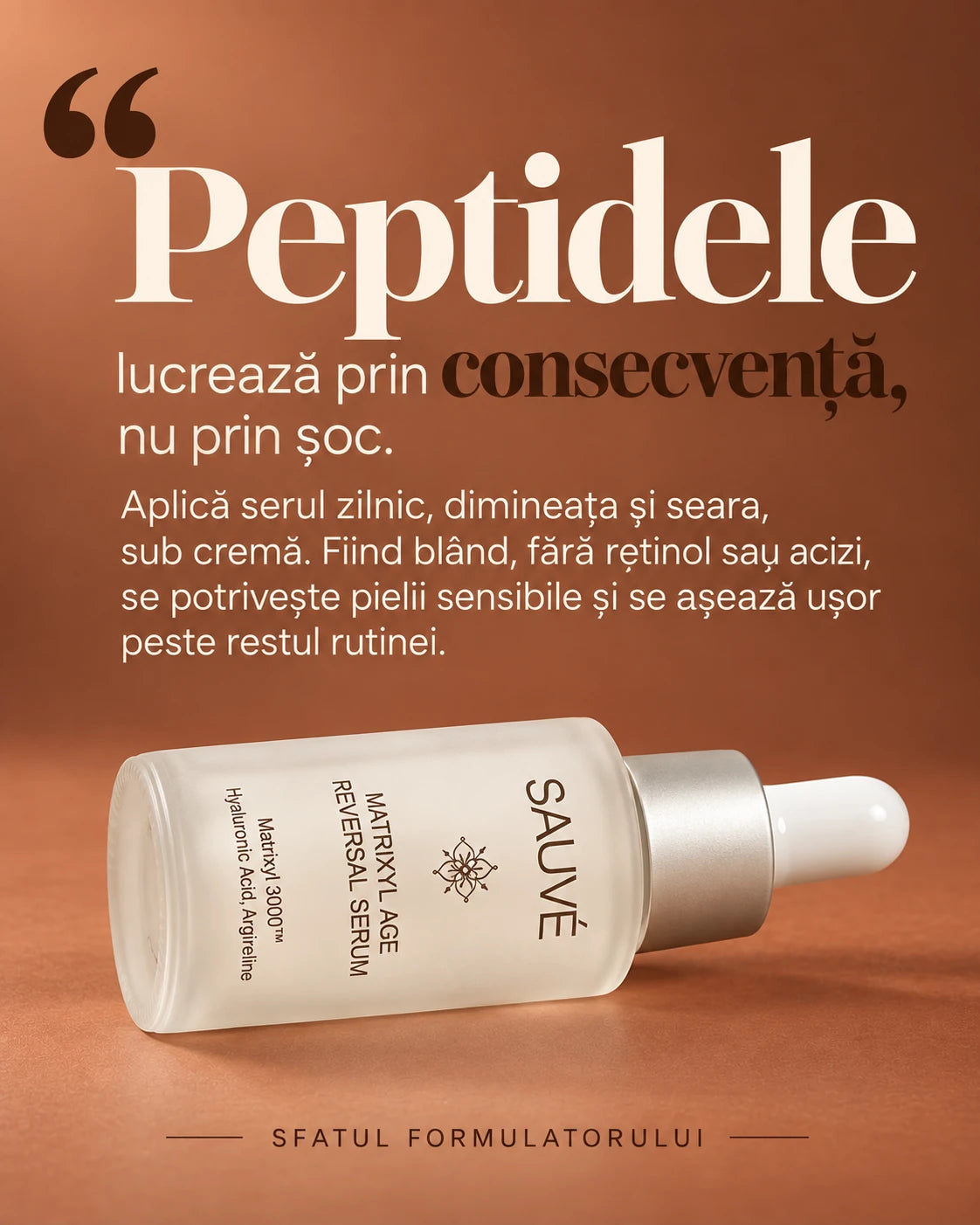 Matrixyl Age Reversal - sfatul formulatorului