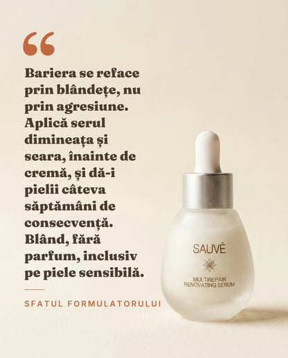 MultiRepair - sfatul formulatorului despre bariera cutanată