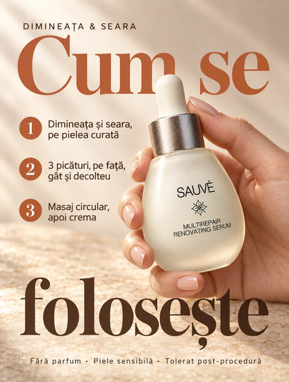 MultiRepair Renovating Serum - cum se folosește