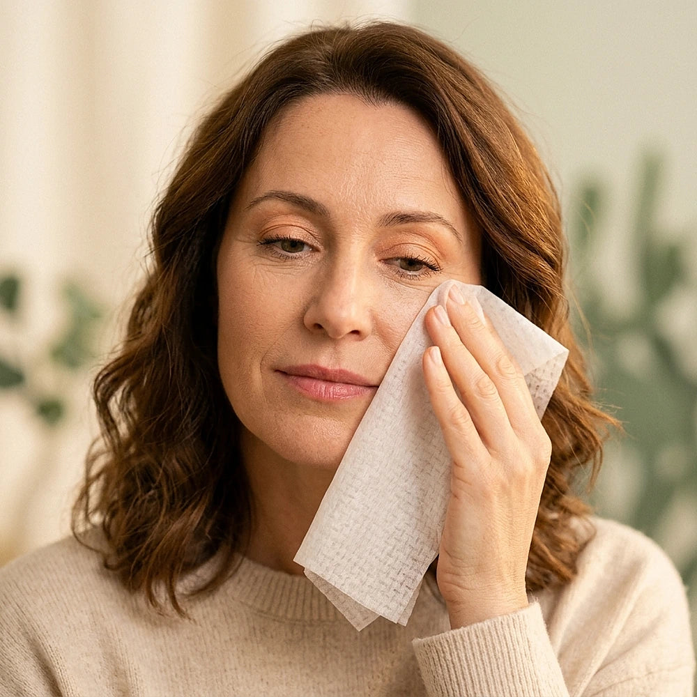 Demachiere ușoară cu prosop facial Sauvé