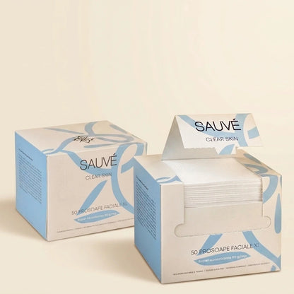 Prosoape faciale Clear Skin - 2 cutii