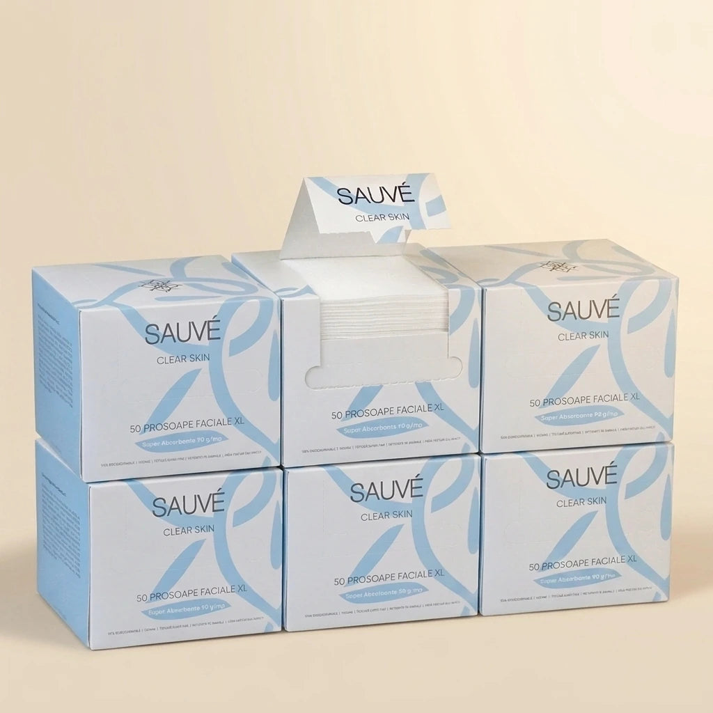 Prosoape faciale Clear Skin - 6 cutii