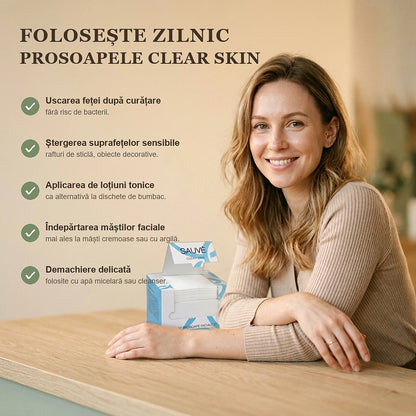 Prosoape faciale Clear Skin - utilizari