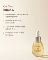 Radiance Booster - ce face: ton uniform, strălucire, antioxidant