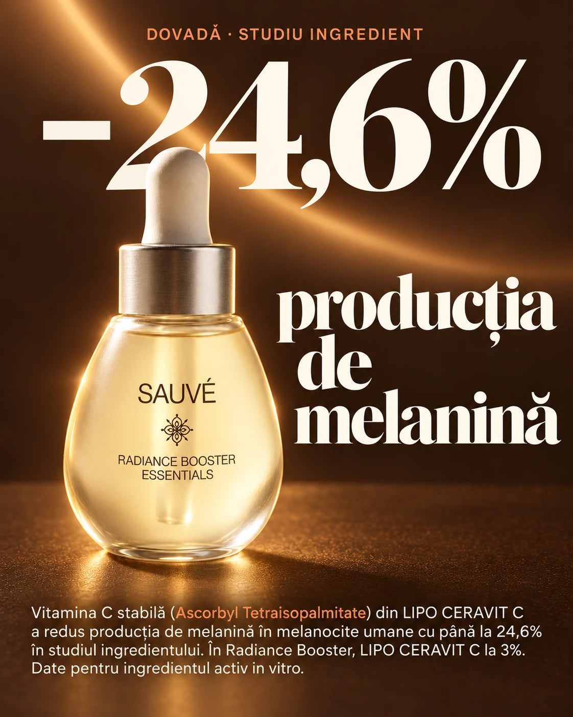 Radiance Booster Essentials - dovada, pe ingredient