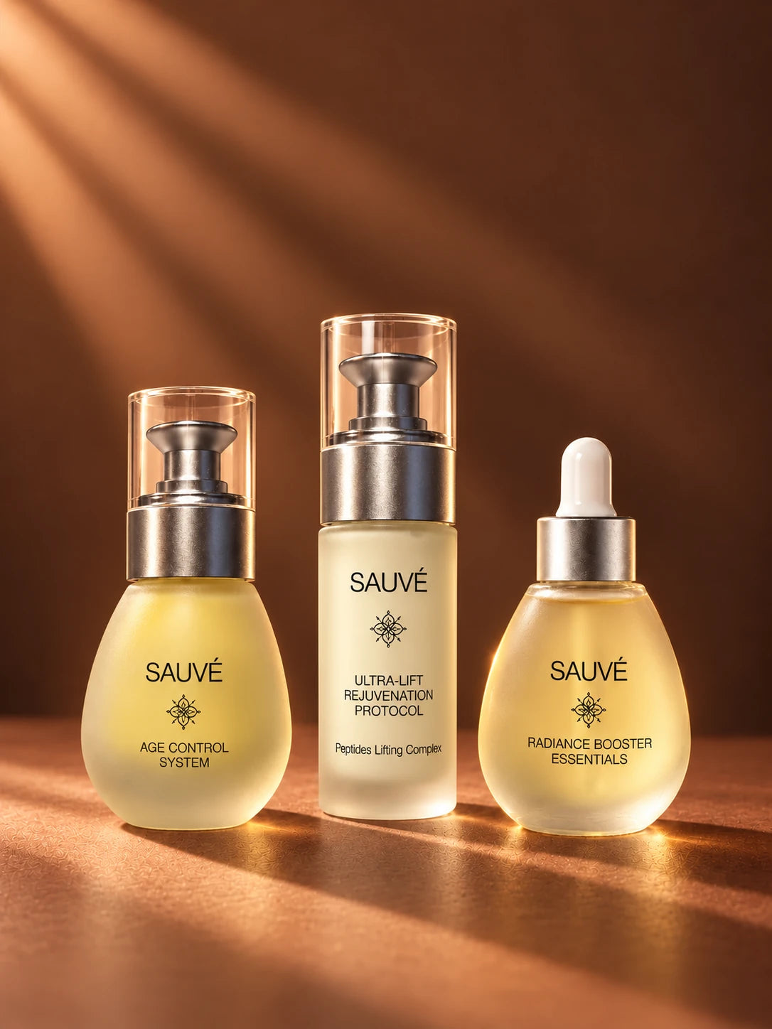 Trio Corecție, cele trei produse