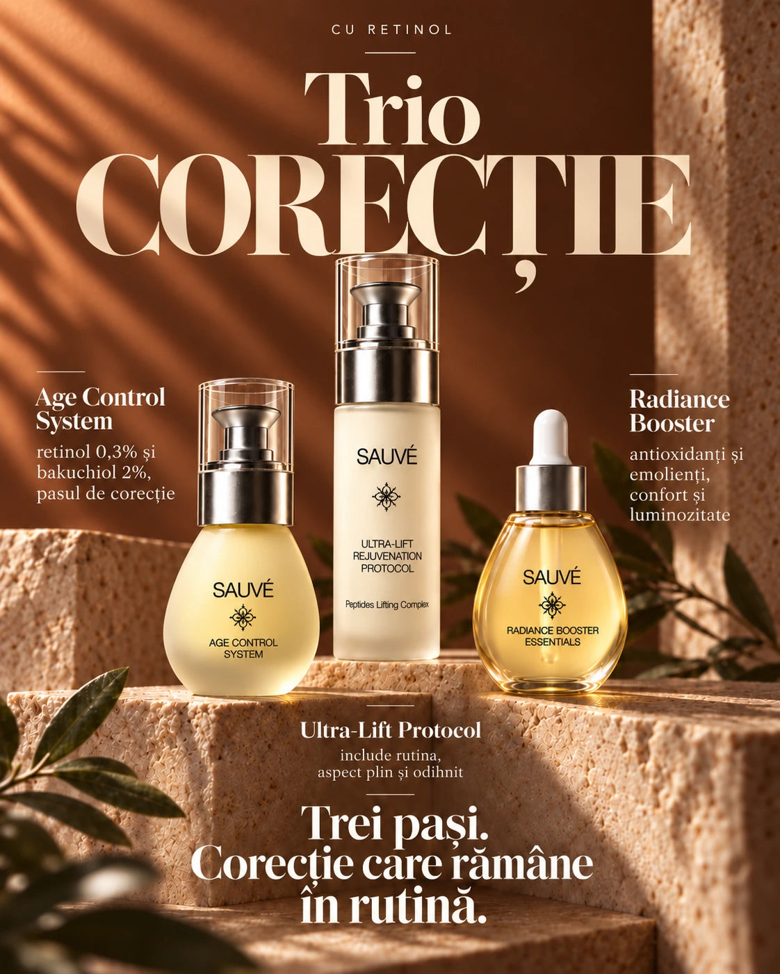 Trio Corecție, copertă