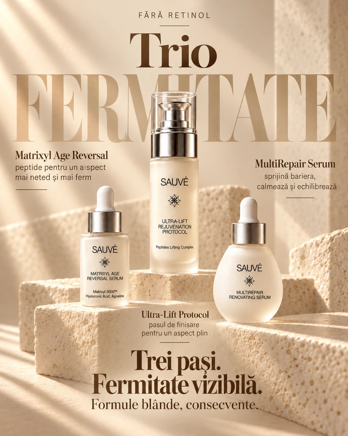 Trio Fermitate, copertă