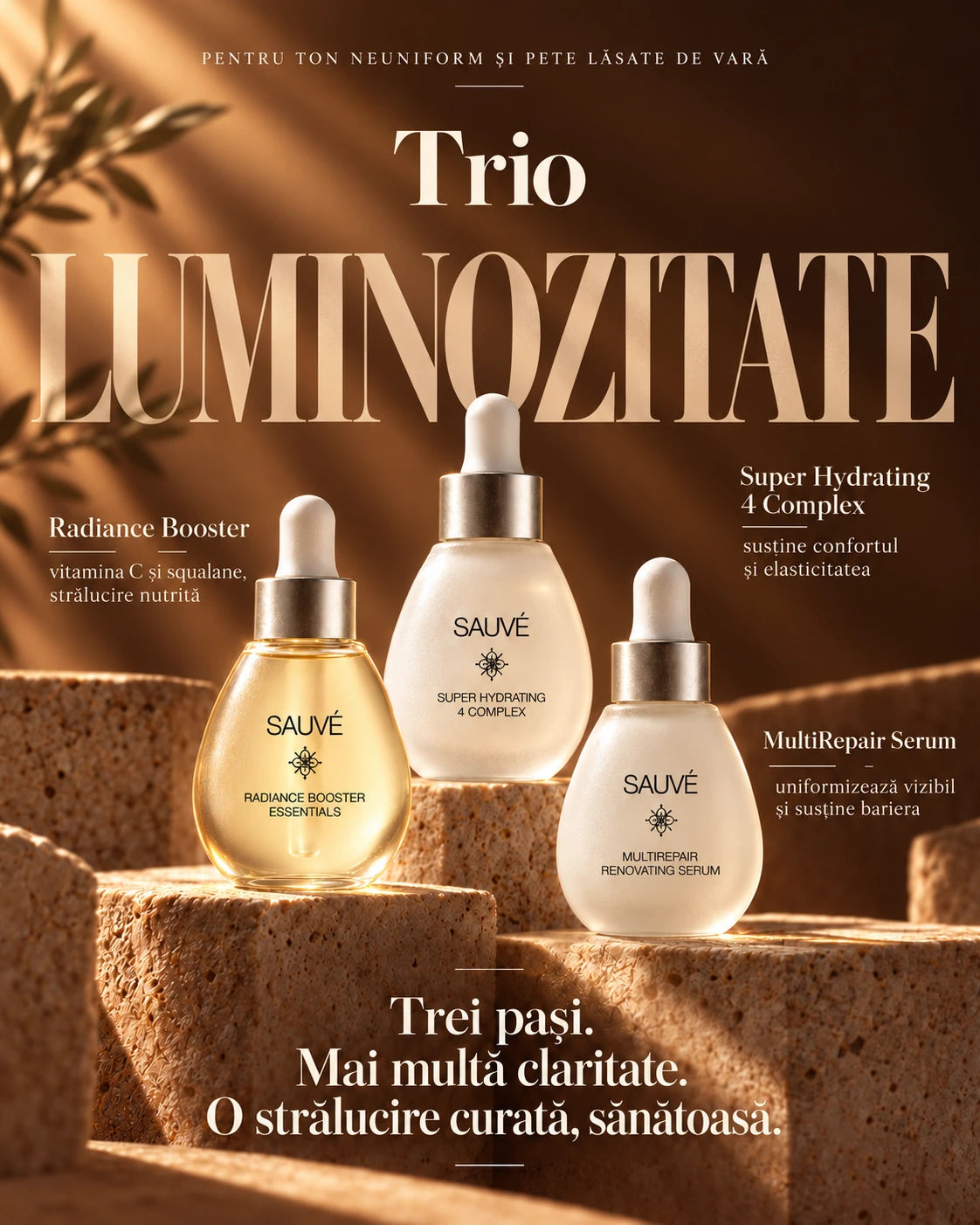 Trio Luminozitate, copertă