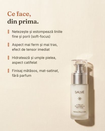 Ultra-Lift - ce face: netezire instant, efect de lifting